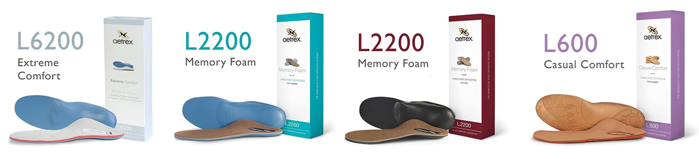 Aetrex Orthotic Insoles Product Description