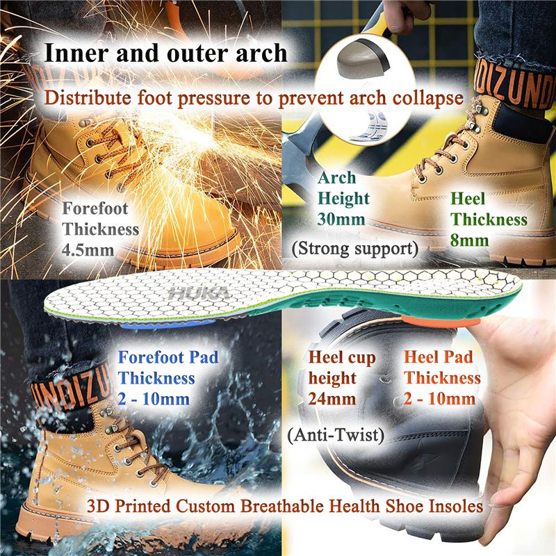 Work Boots Insoles
