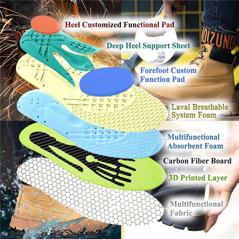 Work Boots Insoles